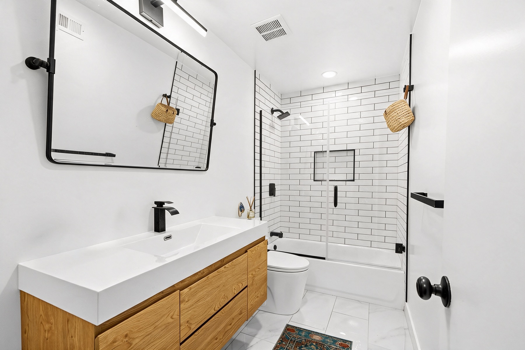 Bathroom after renovation