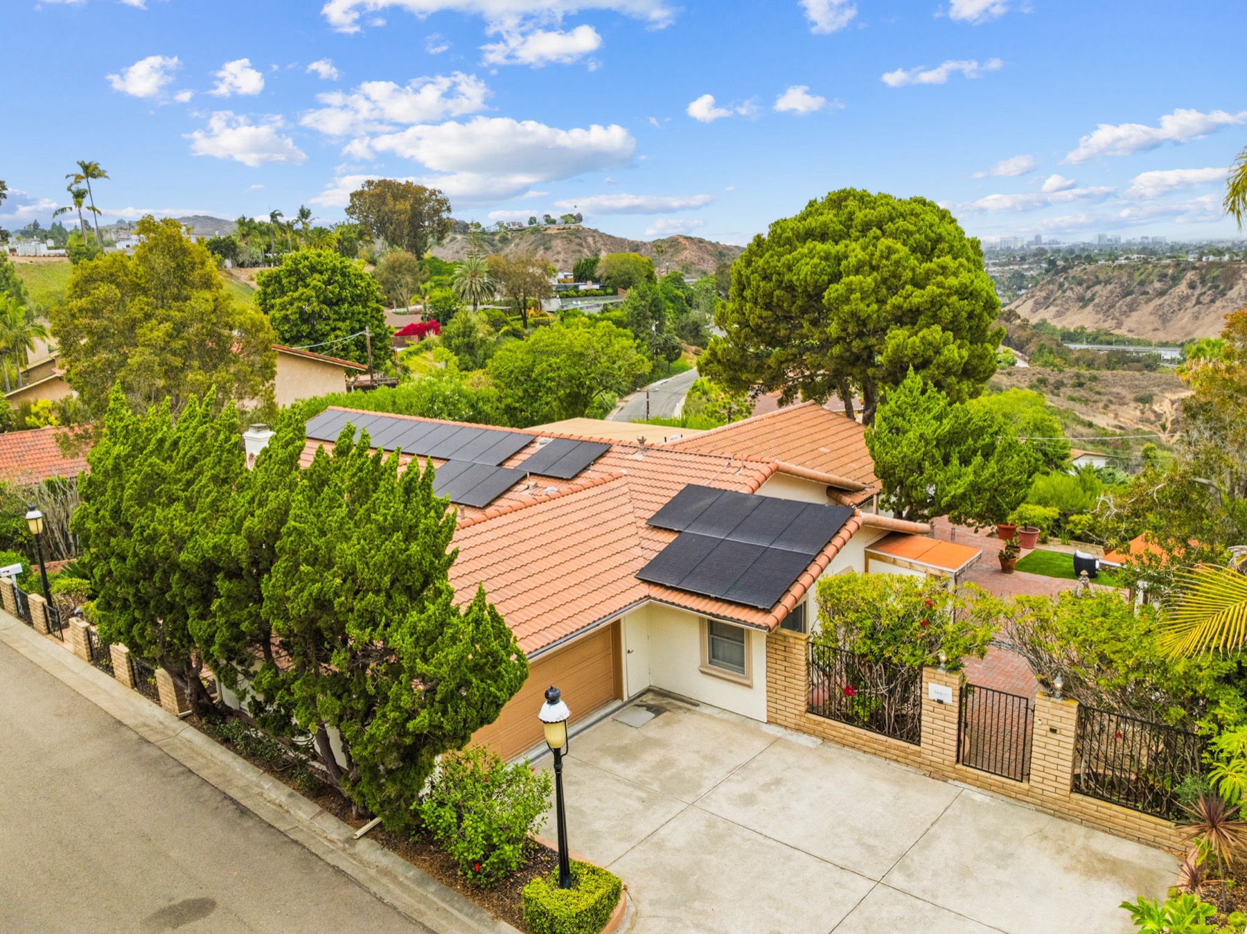 Roof after full replacement with owned solar